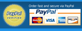 Faux-Keystone uses secure online payments via Paypal
